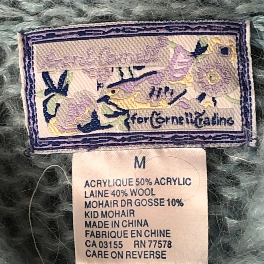 April Cornell chunky Cable knit cardigan - Picture 5 of 5